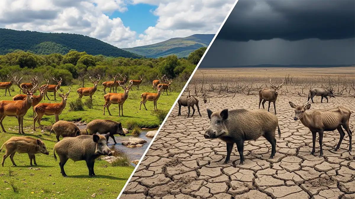 Cambio Climático y Fauna Cinegética: Impacto y Consecuencias 2025