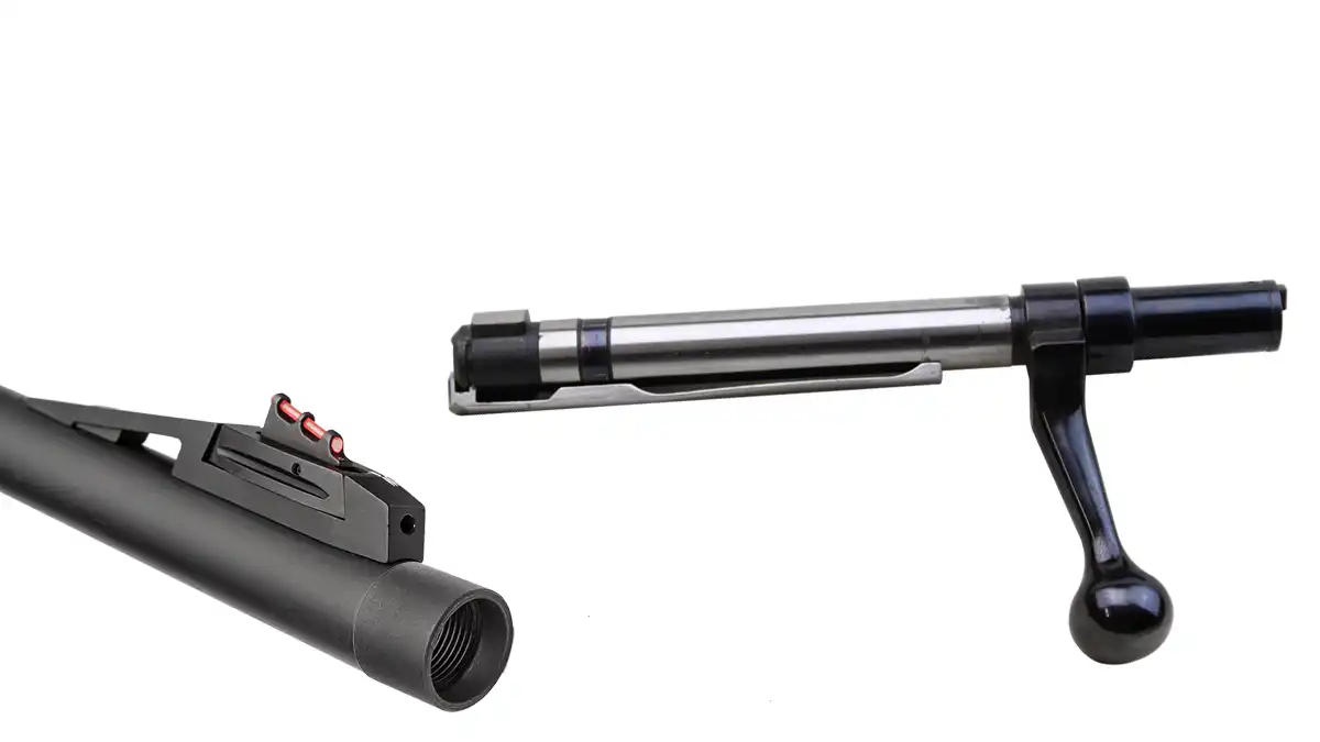 Cerrojo y Cañón de rifles - Examen teórico permiso de armas