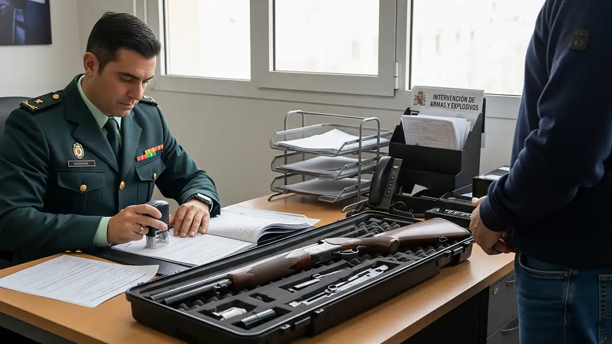 Circulación de armas — Normativa y transporte