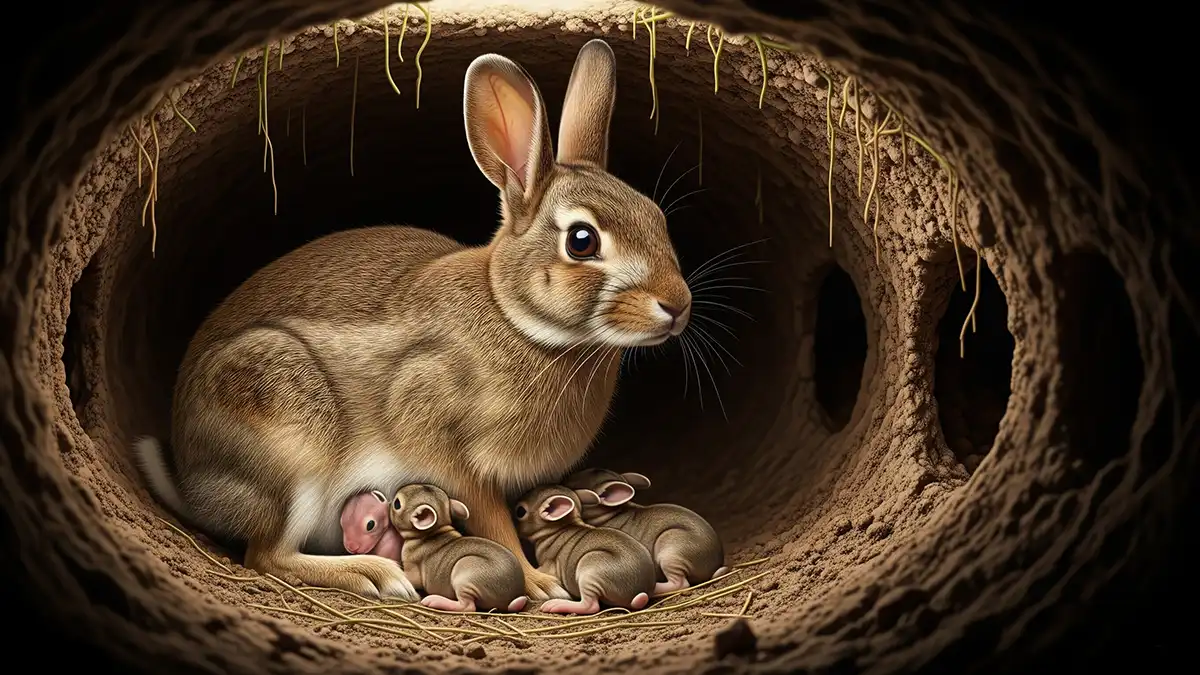 Especies de Caza: El Conejo de Monte Reproducción