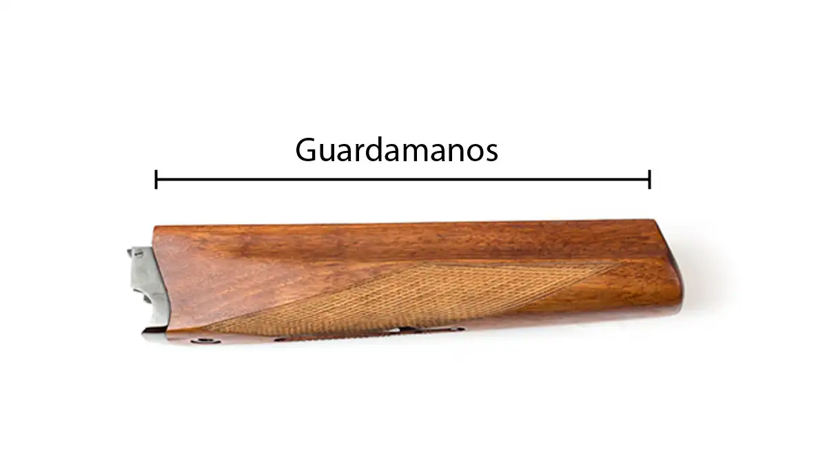 Guardamanos de una escopeta