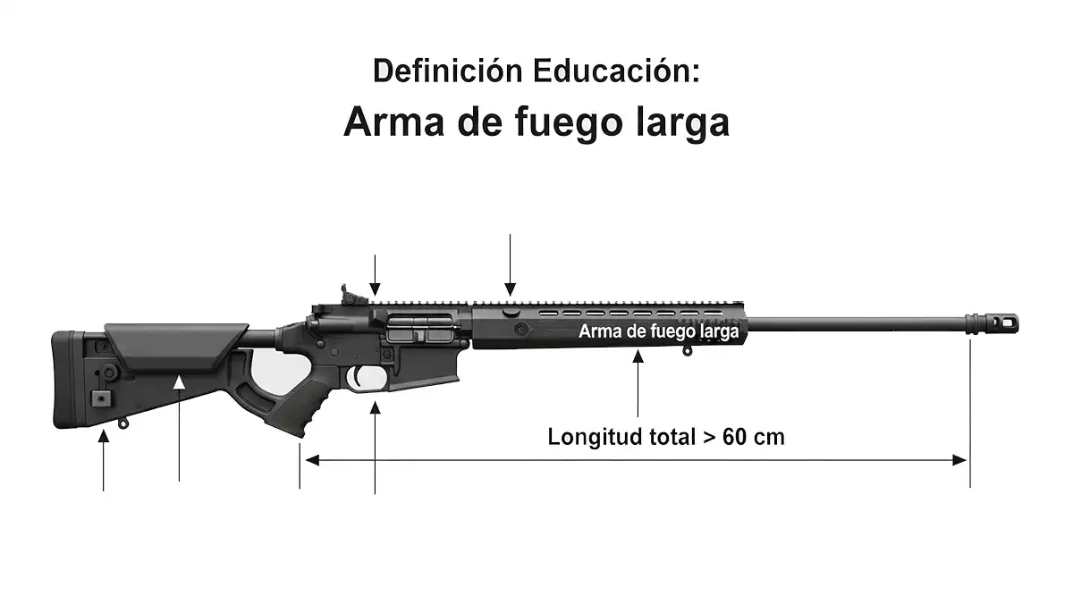 Arma de fuego larga - Requisitos licencia de armas