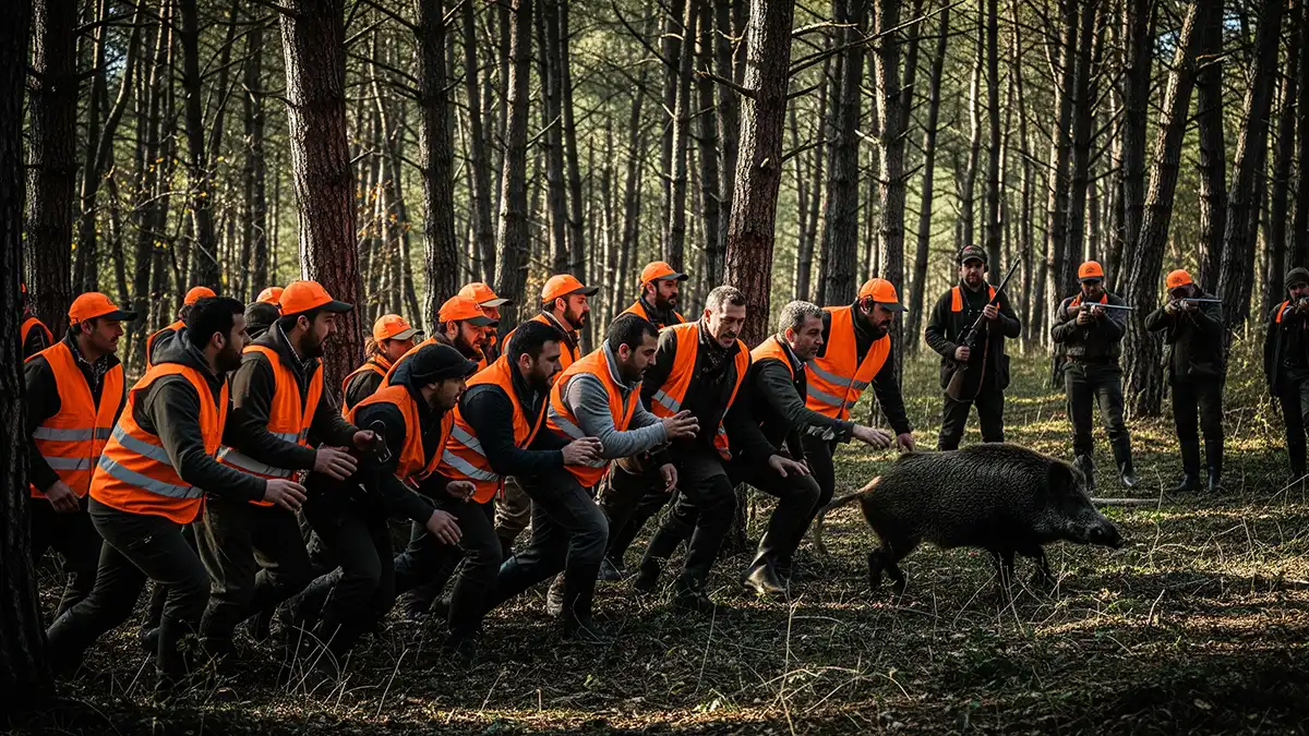 Tipos de caza más populares en España: Batida