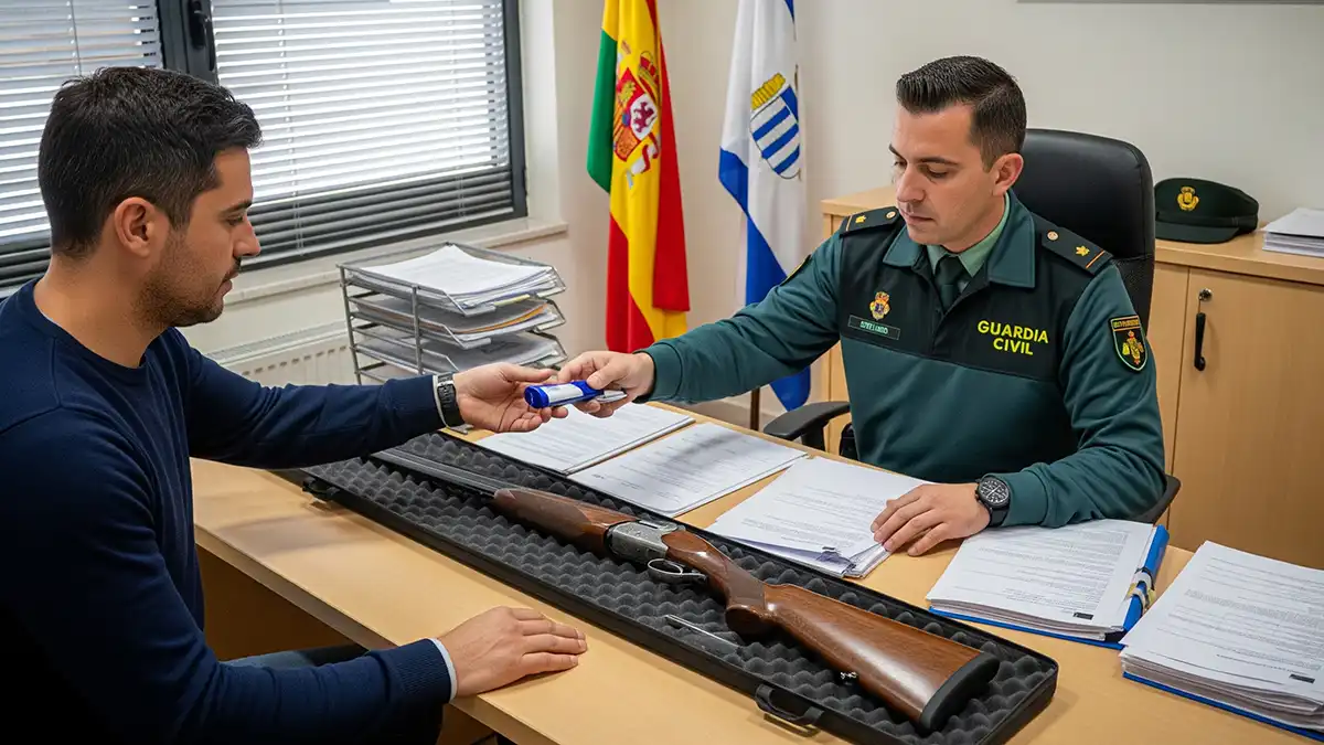 Transferencia de armas — Procedimiento legal