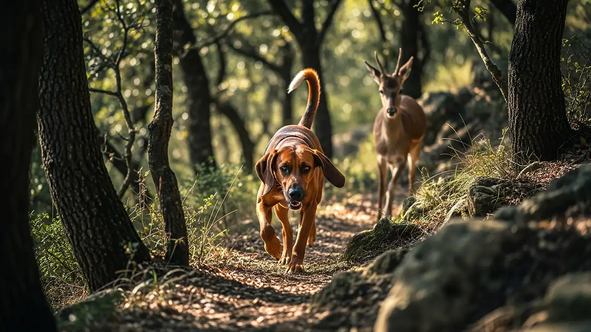 Mejores razas de perro para la caza mayor: Sabueso español