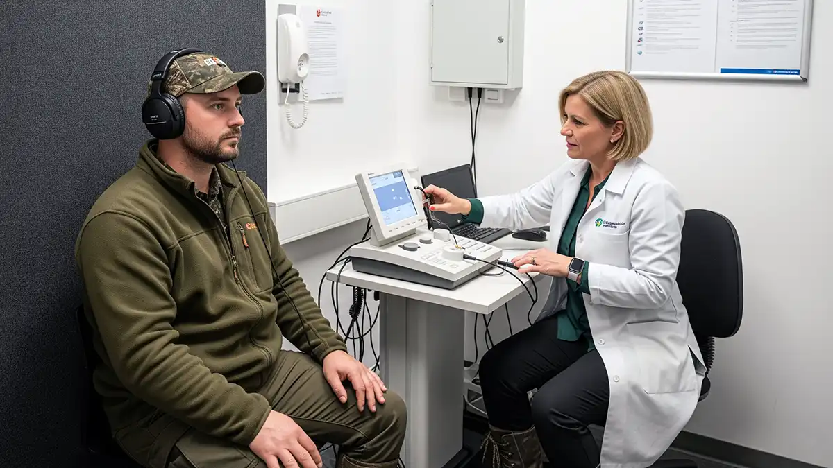 Recomendaciones para cuidar la salud del oído como cazador: Acudir a un especialista de la salud cuando sea necesario