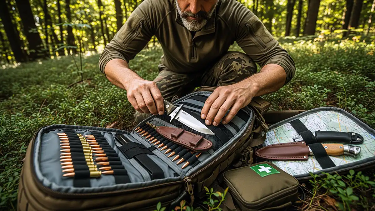 6 Accesorios de Caza Indispensables que Debes Llevar Contigo: Mochila táctica resistente