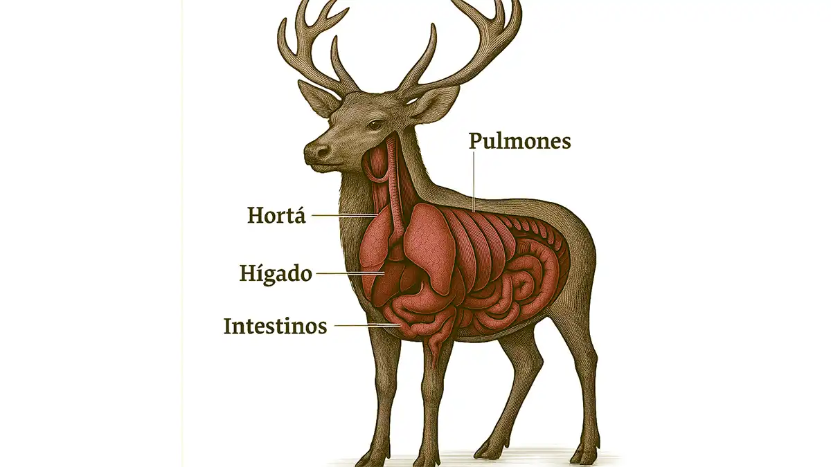 La anatomía del ciervo y sus puntos débiles