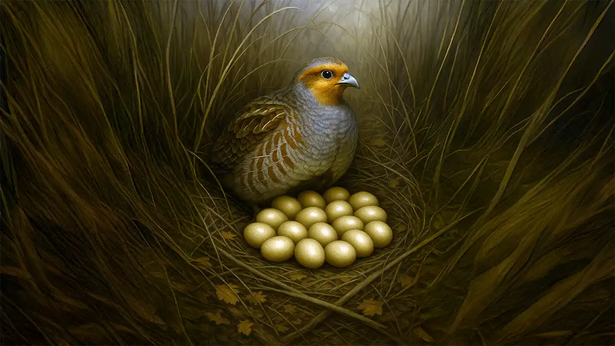 Especies de caza: Perdiz pardilla Reproducción