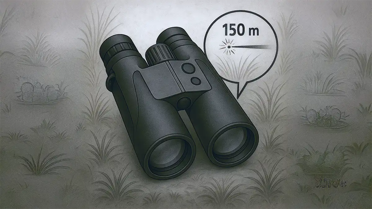 Prismáticos con medidor de distancia integrado