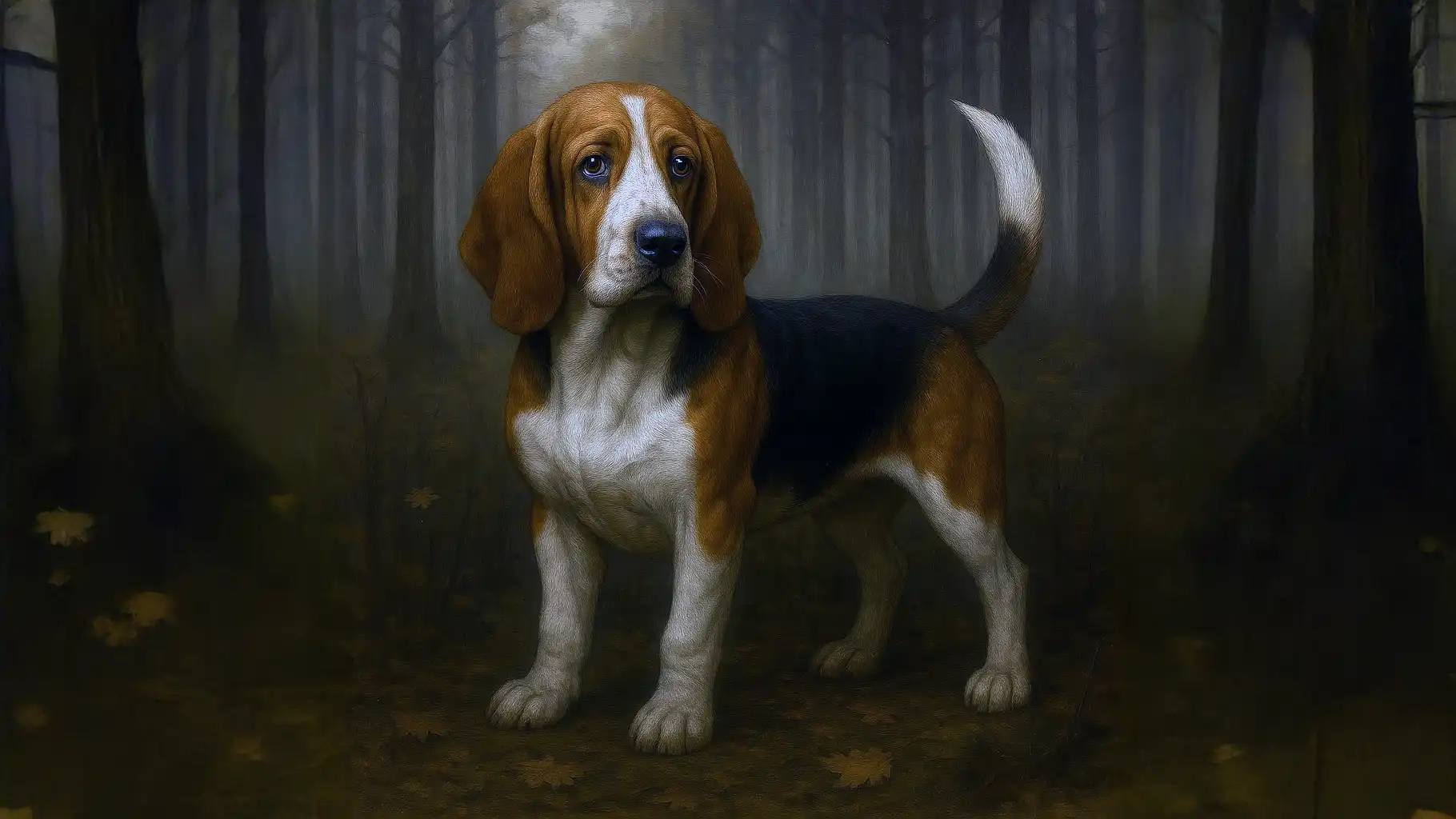 Raza de perro de caza Basset Hound