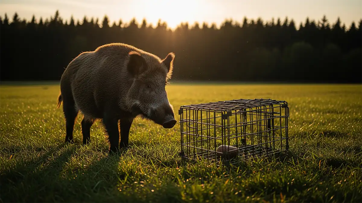 ¿Cómo hacer una trampa casera para jabalíes: Monitorea tu trampa?